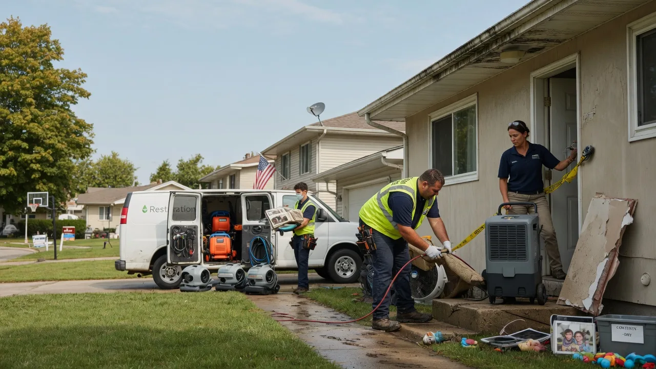 Water Damage Restoration in Maple Hill, KS near me